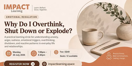 Why do I Overthink Shut Down or Explode?