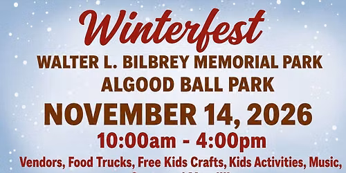 3RD ANNUAL WINTERFEST