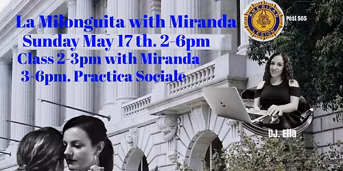 La Milonguita with Miranda. DJ.Ella