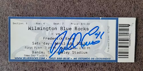 Wilmington Blue Rocks at Frederick Keys at Harry Grove Stadium