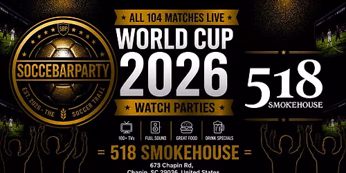 518 Smokehouse World Cup Final Watch Party