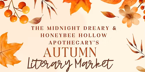 Autumn Literary Market & Food Drive