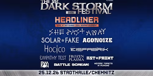 28. DARK STORM FESTIVAL 2026