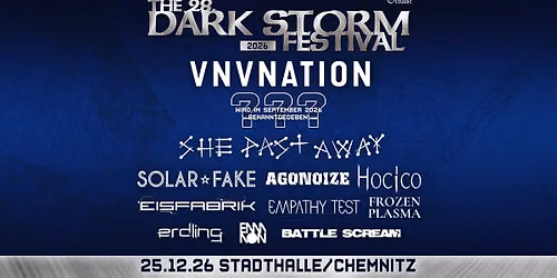 28. DARK STORM FESTIVAL 2026