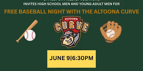 FREE Baseball Night with the Altoona Curve