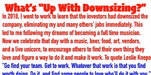 Up With Downsizing 2026!