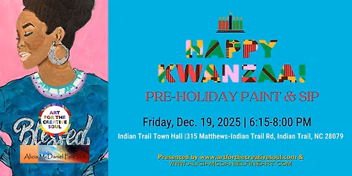 Kwanzaa Pre-Holiday Paint & Sip