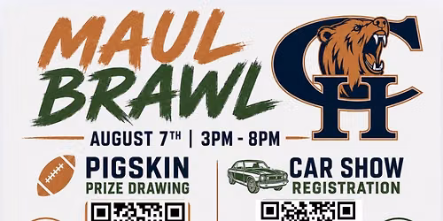 MAUL Brawl \ud83d\udc3b\ud83c\udfc8 Car Show and Pigskin Prize Drawing