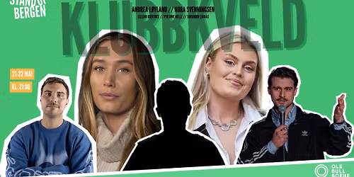 KLUBBKVELD FREDAG MED STAND UP BERGEN