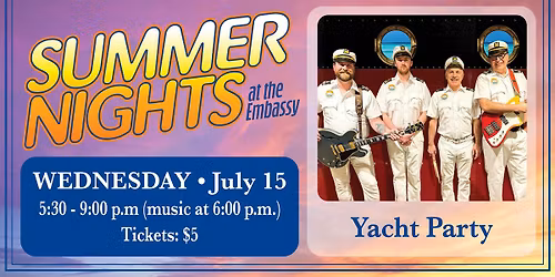 Summer Nights - Yacht Party