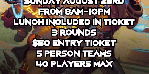 08\/23 Warmachine - Great Lakes Michigan Cup