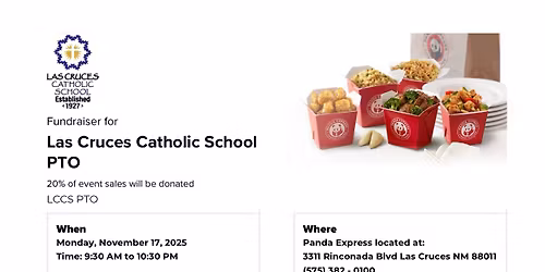 Panda Express Spirit Night 