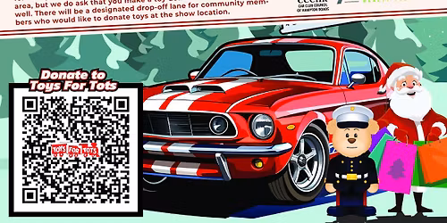Hampton Roads Toys for Tots Toy Collection Day & Mustang Club of Tidewater Car Show