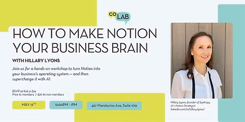 How to Make Notion Your Business Brain