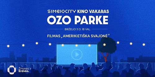 SIMBIOCITY Kino vakaras Ozo parke