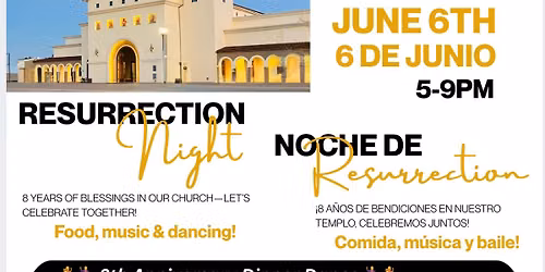 8th Anniversary Dinner Dance — Church of the Resurrection