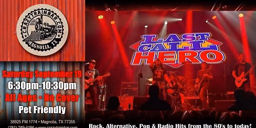 Last Call Hero returns to The Crazy Train!