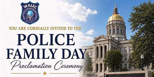 Police Family Day Proclamation Ceremony