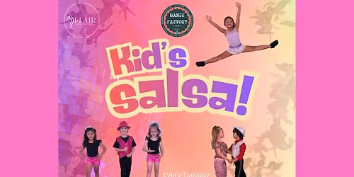 Kid's Salsa @The Dance Factory Tampa Bay!