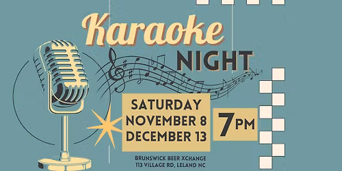 Karaoke Night at Brunswick Beer Xchange!