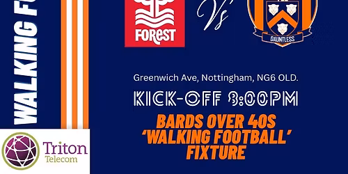 Forest Vets vs Bards Strollers (Over 40\u2019s)