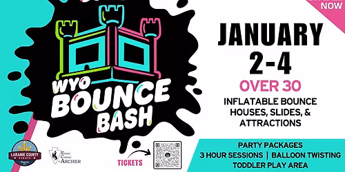 WYO Bounce Bash Presented by Laramie County Events