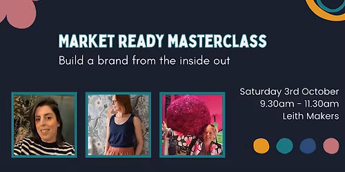Market Ready Masterclass - Build a brand from the inside out