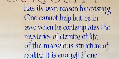 Foundational Calligraphy for Beginners - Sat, June 13, 2026