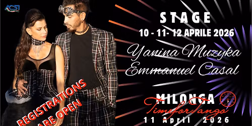 Stage e Milonga con Yanina & Emmanuel