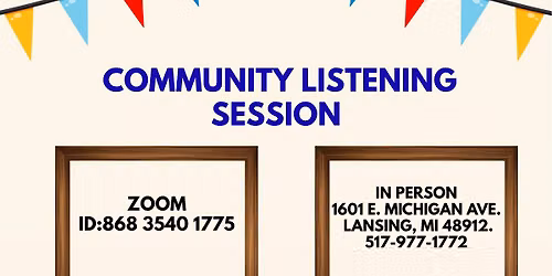 Community Listening Session