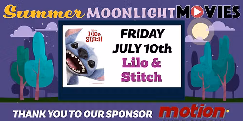 Summer Moonlight Movie - Lilo & Stitch