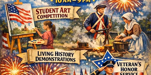 America 250 in Alabama at Evergreen Municipal Park