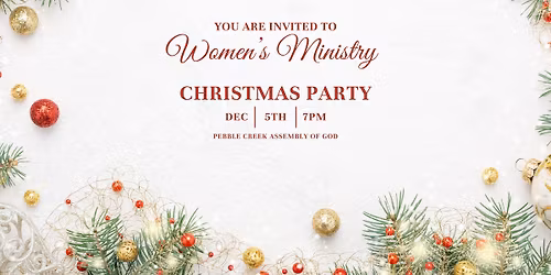 Women's Ministry Christmas Party