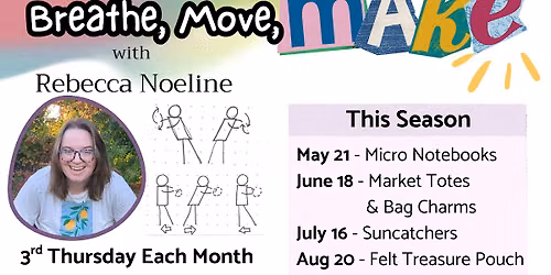 Breathe, Move, Make : Micro Notebooks