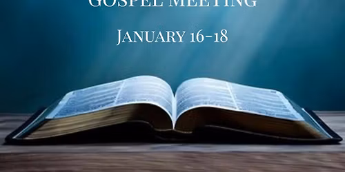 Gospel Meeting with Joe Norton