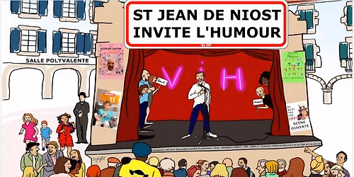2 nd festival de l'humour \u00e0 saint Jean de Niost