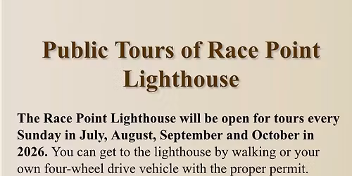 Race Point Lighthouse Tours