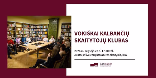 Voki\u0161kai kalban\u010di\u0173 skaitytoj\u0173 klubas