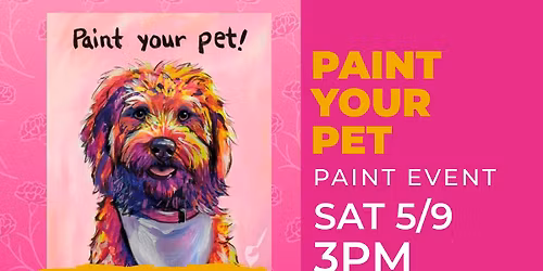  Mother's Day Paint Your Pet