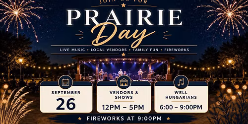 Prairie Day 2026