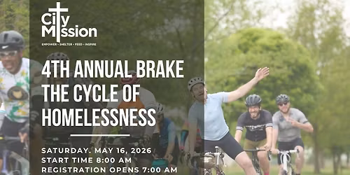 4th Annual Brake the Cycle of Homelessness Tour 