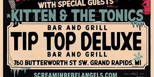 Screamin\u2019 Rebel Angels wsg Kitten & The Tonics (Surf Trio)