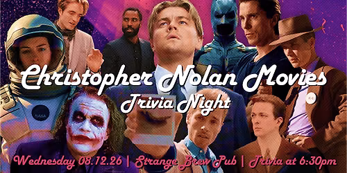 Christopher Nolan Movies Trivia Night