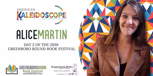 2026 Greensboro Bound Book Festival: Alice Martin