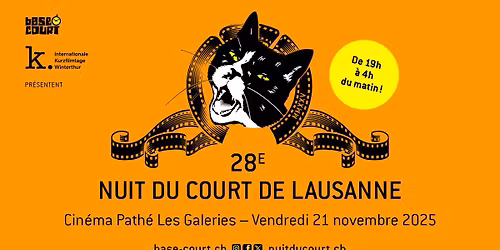 28e Nuit du Court de Lausanne