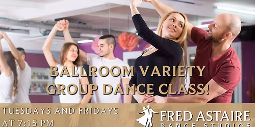 Variety of Ballroom Group Class