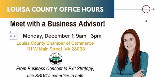 CVSBDC Louisa Appointments