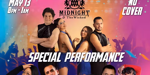 SENSUAL Wednesday @ Midnight & The Wicked - FREE
