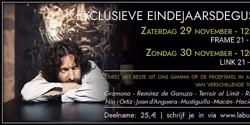 Exclusieve Eindejaarsdegustatie 2025