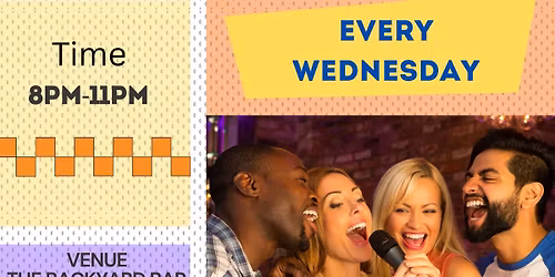 Karaoke Night @ The Backyard Bar